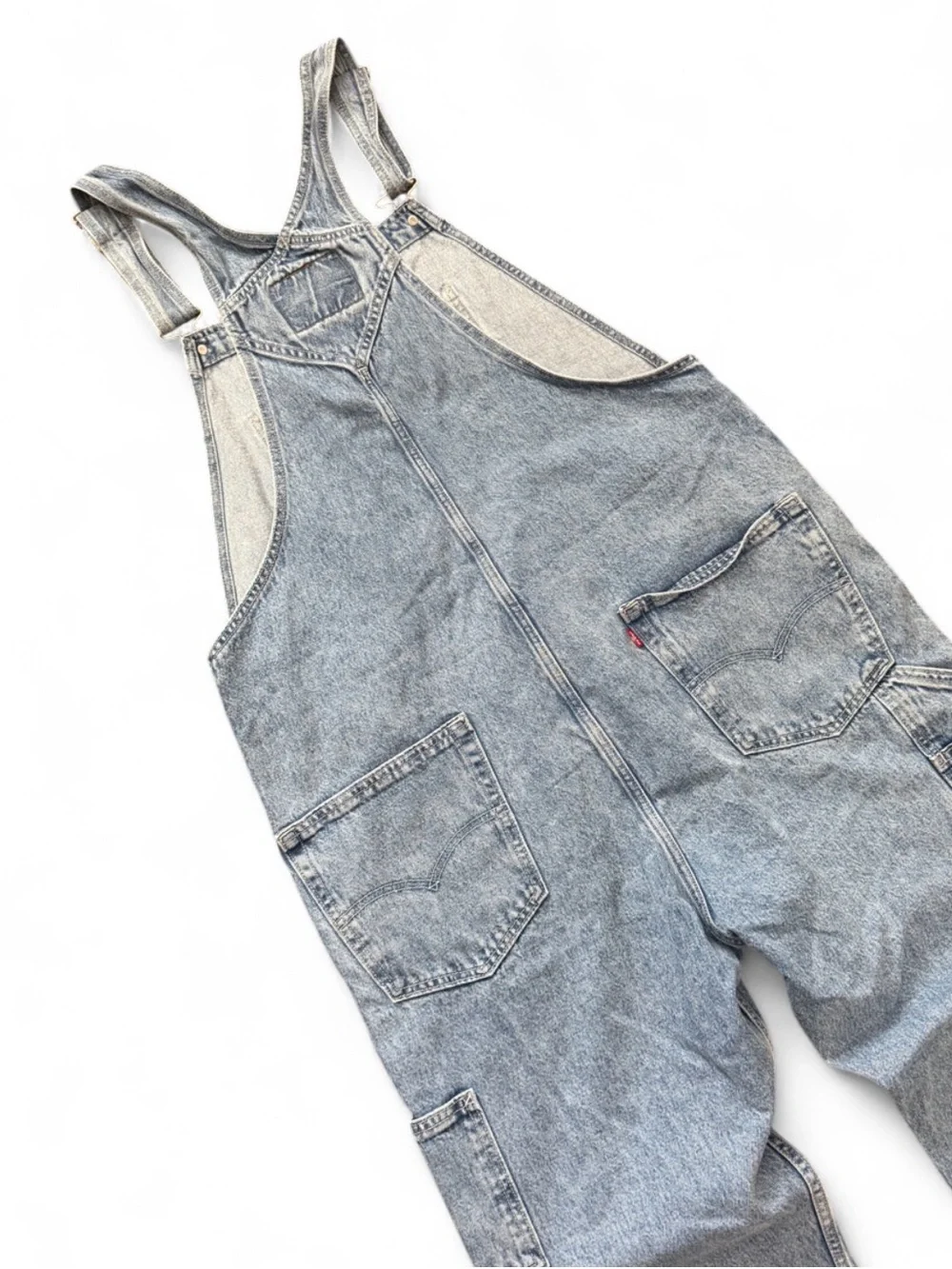 Levis LightWash Denim Overalls
